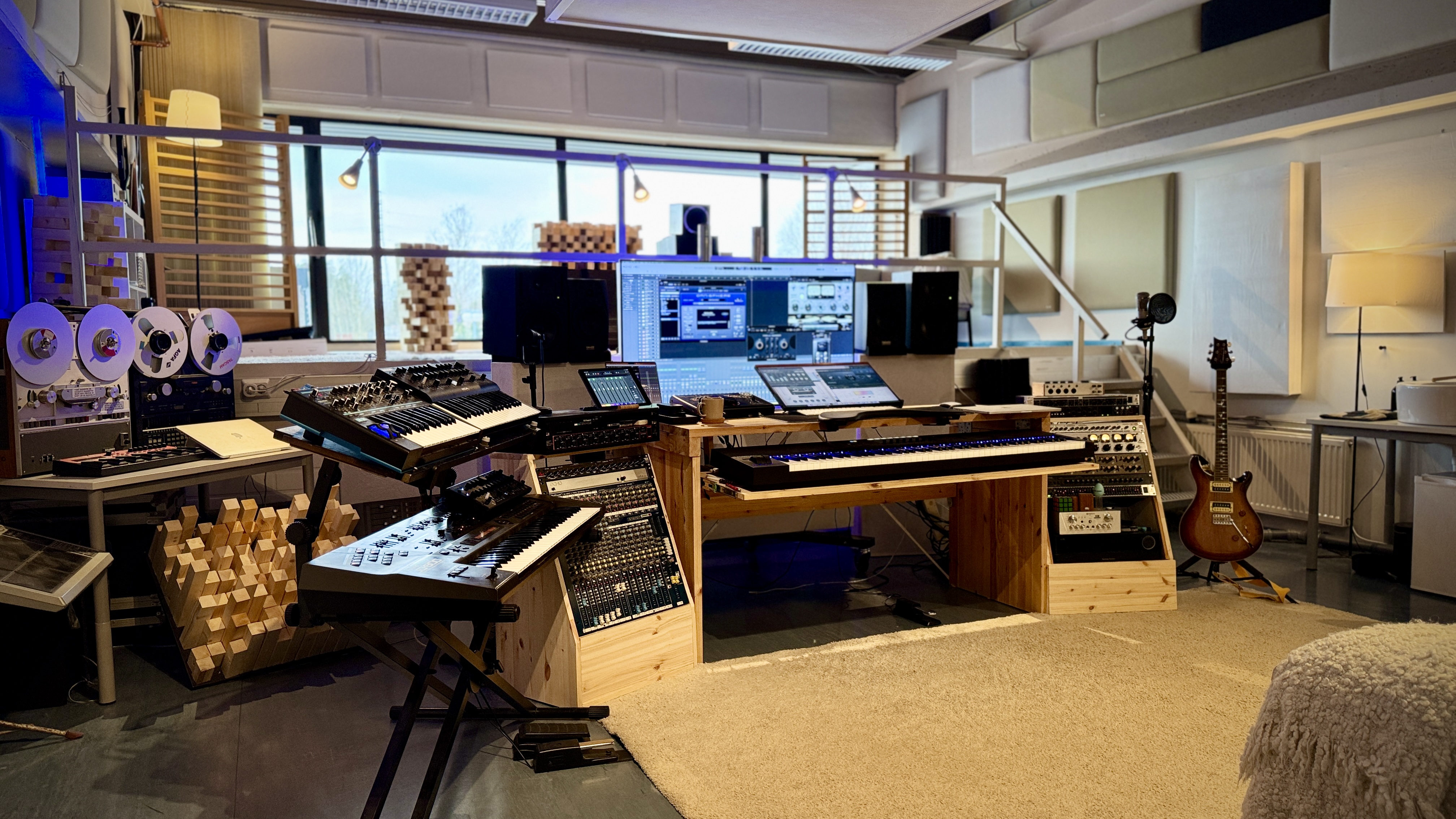 Sonic Soul Studio sisältä